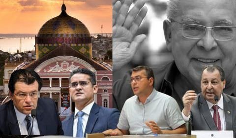 Políticos do Amazonas lamentam morte de Amazonino Mendes; ‘Amazonas de Luto’