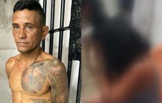 Preso em 'saidinha' corta o cabelo da ex com facão e afirma: ''Tem que me respeitar''