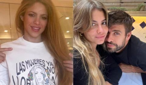 Shakira vende moletom estampado com indireta a Piqué