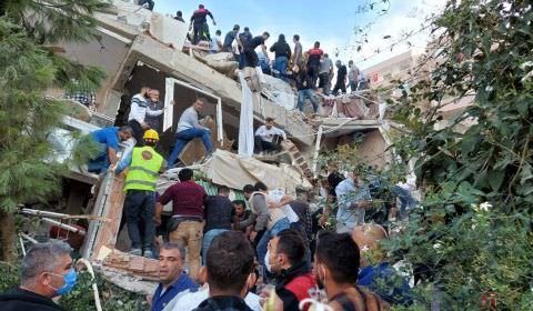 Terremoto deixa centenas de mortos na Turquia e Síria