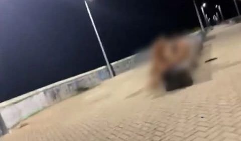 Trio é filmado fazendo sexo em grupo em Praia