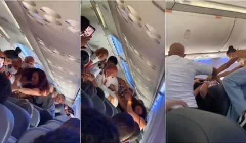 VÍDEO: briga em família na GOL acontece após mãe deixar filho com deficiência em assento de outro passageiro 