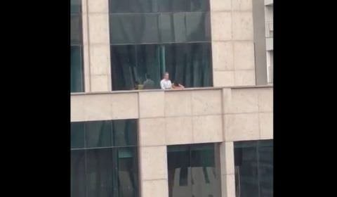 VÍDEO: casal é flagrado em cena de sexo na Faria Lima e gera comentários hilários