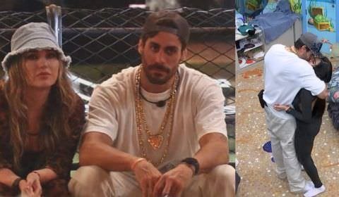BBB23: Fãs de Amanda e Cara de Sapato se revoltam após lutador beijar Dania