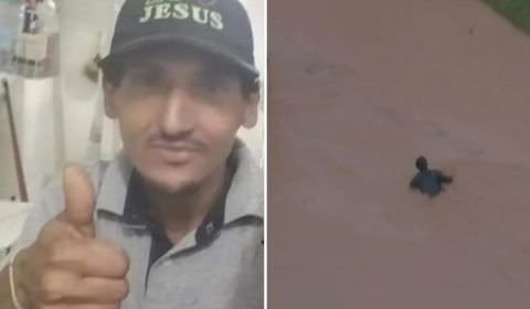 Bombeiros entram no 3º dia de buscas por homem desaparecido em enxurrada