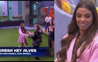 Como foi a chegada de Key Alves à ‘La Casa de los Famosos’, reality mexicano de Dania Mendez