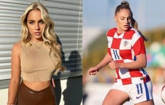 Croata eleita a jogadora mais sexy do mundo desabafa: 'Só ligam para a minha aparência'