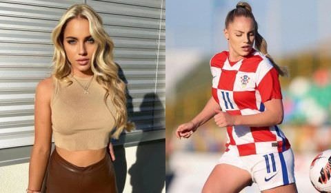Croata eleita a jogadora mais sexy do mundo desabafa: 'Só ligam para a minha aparência'