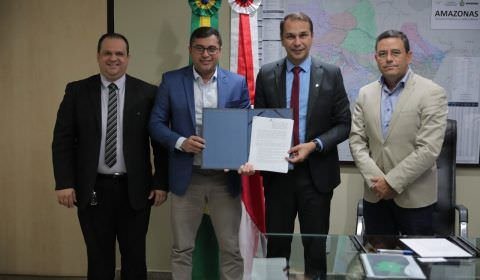 Governador Wilson Lima e Basa assinam protocolo de intenções de R$ 1 bilhão para ações de desenvolvimento no Amazonas