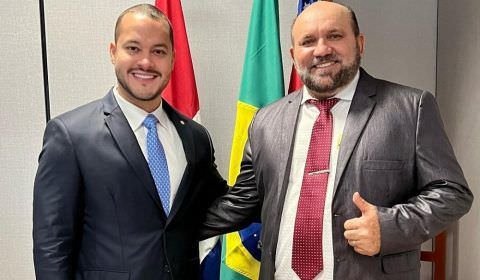 Nicson Marreira mostra força política em Brasília e garante recursos para Tefé