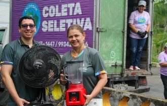 Prefeitura de Manaus e Abree coletam eletroeletrônicos e eletrodomésticos para descarte ambientalmente correto