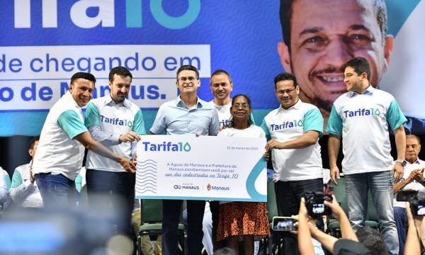 Projeto social ‘Tarifa 10’ da prefeitura e Águas de Manaus vai contemplar famílias em situação de extrema pobreza