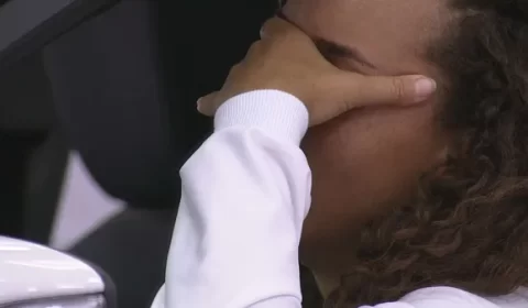 Quarto Branco do BBB 23: Domitila Barros deixa a logo cair durante duelo
