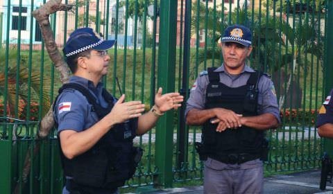 SSP-AM realiza operação conjunta com PMAM para reforçar policiamento na área central de Manaus