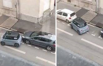 Vídeo flagra 'pior tentativa de estacionar' já feita, e vira piada: 'Comprou a carteira?'