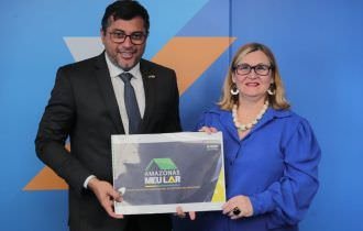 Wilson Lima apresenta ‘Amazonas Meu Lar’ ao ministro das Cidades e para a presidente da Caixa