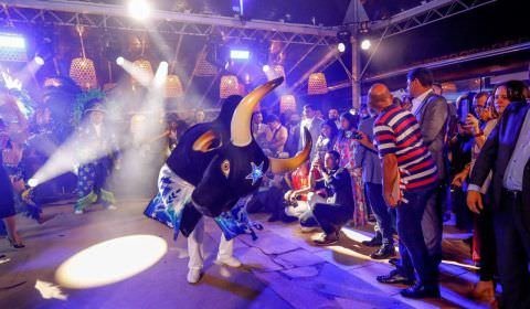 Parintinenses levam a arte e o folclore para o lançamento do 56º Festival Folclórico de Parintins, em Brasília