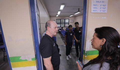 SSP-AM visita unidades de ensino em fortalecimento ao dia D de Cultura de paz nas escolas