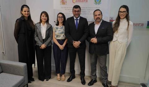 Em São Paulo, Wilson Lima apresenta potenciais de investimentos no Amazonas a empresários espanhóis