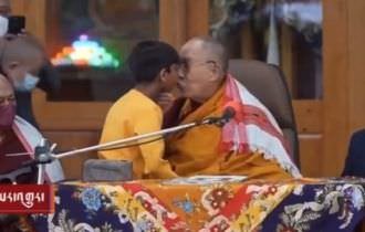 Dalai Lama pede desculpas por vídeo em que beija menino na boca