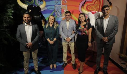 Em Brasília, Wilson Lima lança Festival Folclórico de Parintins com imersão na cultura do Amazonas