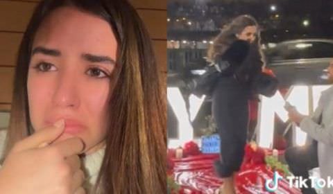 Influenciadora viraliza ao descobrir traição um dia após ser pedida em casamento