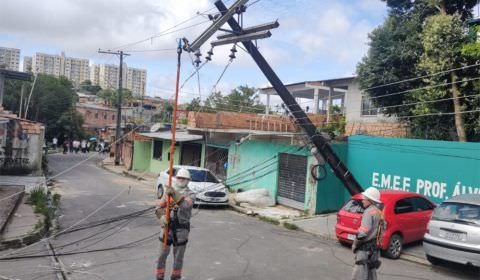 Neste sábado,  Amazonas Energia reforça equipes para atender as ocorrências causadas pelo temporal