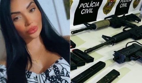 'Senhora do fuzil', presa por alugar armamento ao PCC, exibia vida luxuosa nas redes sociais
