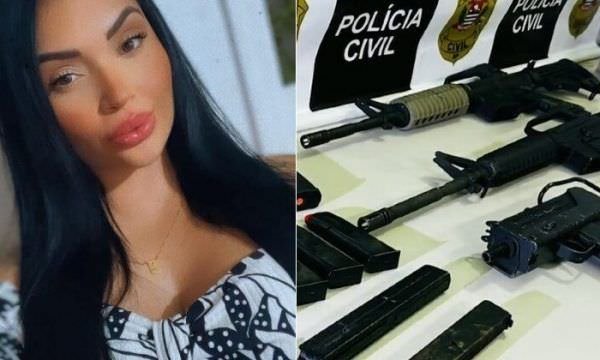 'Senhora do fuzil', presa por alugar armamento ao PCC, exibia vida luxuosa nas redes sociais