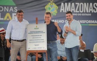 Wilson Lima inaugura Residencial Rodrigo Otávio, primeiro habitacional do Prosamin+