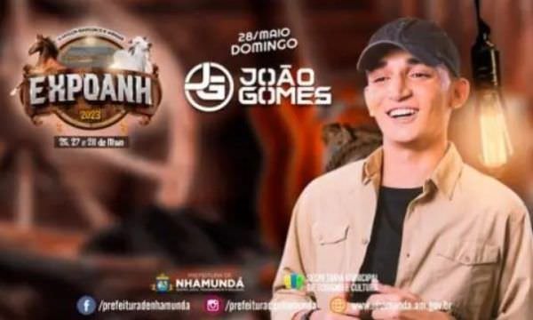 MPAM pede à Justiça suspensão de pagamentos para show de João Gomes, em Nhamundá