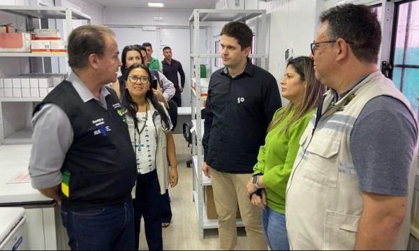 Amazonas recebe visita técnica do Ministério da Saúde