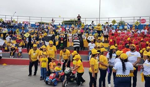 Detran Amazonas participa de ação alusiva ao ‘Maio Amarelo’ em Presidente Figueiredo