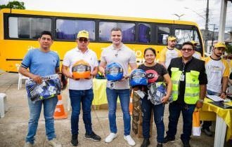 Detran Amazonas promove série de ações em Iranduba em alusão ao "Movimento Maio Amarelo"