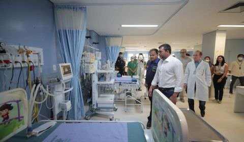 Governador Wilson Lima amplia leitos pediátricos clínicos e de UTI na rede estadual de saúde