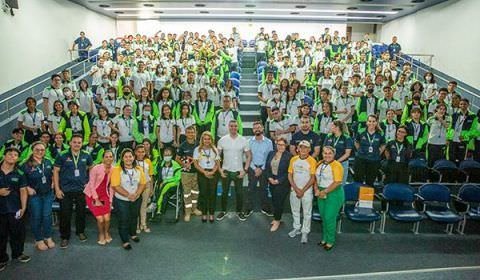 Maio Amarelo: Detran Amazonas promove ação educativa em escola da zona sul de Manaus