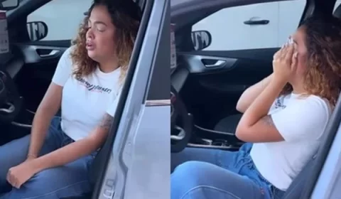 Ex-BBB Paula se emociona com compra do 1º carro e lembra dificuldades