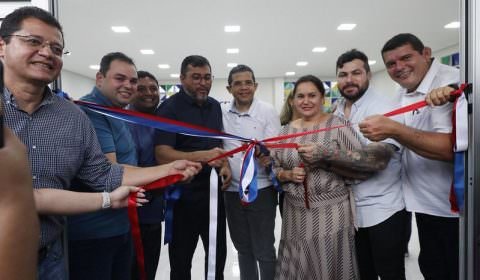 Governador Wilson Lima entrega novo espaço de lazer e esportes do bairro São Jorge, em Manaus