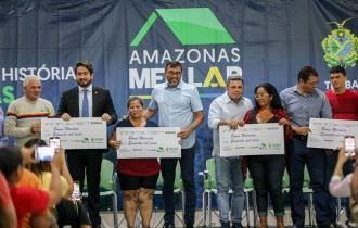 Governador Wilson Lima reassenta mais 192 famílias das comunidades da Sharp e Manaus 2000