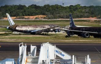 MPF acompanha situação de abandono de aeronaves no Aeroporto Internacional de Manaus