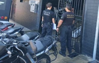 PF realiza ação de fiscalização de escolas de curso de formação, extensão e reciclagem de vigilantes.