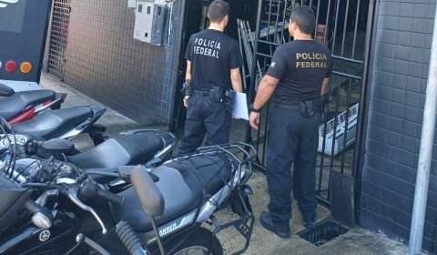 PF realiza ação de fiscalização de escolas de curso de formação, extensão e reciclagem de vigilantes.