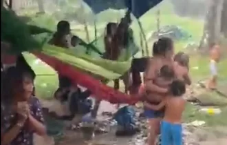 Vídeo: tempestade derruba acampamento Yanomami no Amazonas