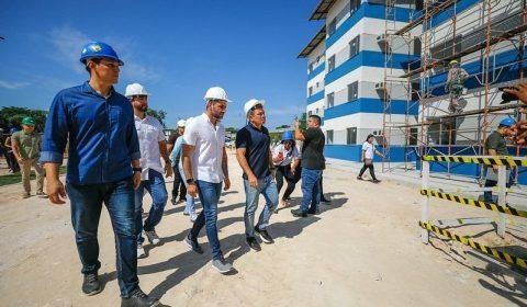 Governador em exercício Tadeu de Souza inspeciona obras do Ozias Monteiro II, novo residencial do ‘Amazonas Meu Lar’