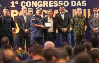 Wilson Lima destaca integração das forças de segurança para proteção da Amazônia em encontro de PMs do Norte