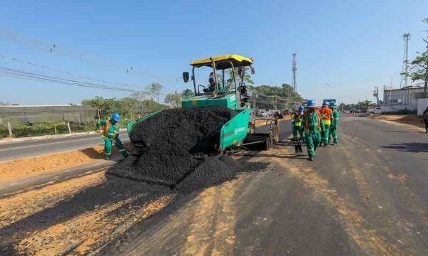 Com 96% de execução, Wilson Lima vistoria reta final dos trabalhos no Complexo Viário Anel Sul