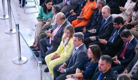 Em Brasília, governador em exercício Tadeu de Souza destaca que novo programa federal fortalece parceria com estado na segurança pública