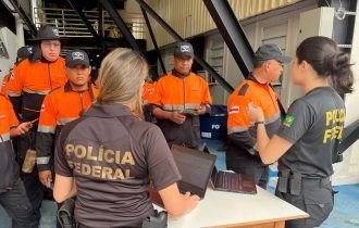 PF, em ação conjunta, fiscalizou 78 voos e 49  embarcações durante a Operação Parintins 2023 