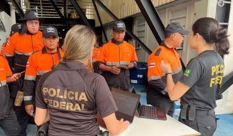 PF, em ação conjunta, fiscalizou 78 voos e 49  embarcações durante a Operação Parintins 2023 