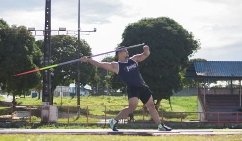 Amazonense Pedro Nunes é medalha de ouro no lançamento de dardo no Sul-Americano de Atletismo